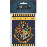 INVITATIONS HARRY POTTER X8