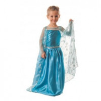 COSTUME PRINCESSE DES GLACES 7-9 ANS