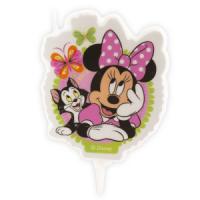 BOUGIE MINNIE 2D  7,5CM