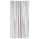 20 PAILLES CARTON ARGENT METALLISE 19,5CM