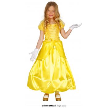 COSTUME PRINCESSE JAUNE 5-6 ANS