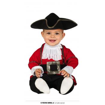 COSTUME BEBE CAPITAINE PIRATE 12-18 MOIS