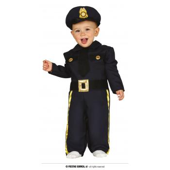 COSTUME BEBE POLICIER 12-18 MOIS