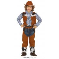 COSTUME COW BOY/GIRL 5-6 ANS