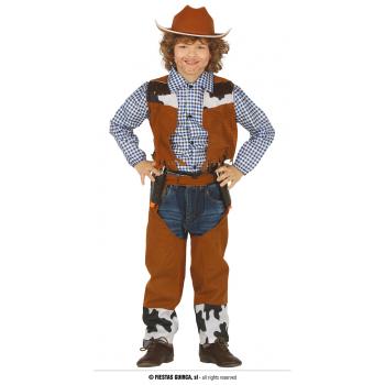 COSTUME COW BOY/GIRL 5-6 ANS