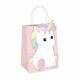 SAC PAPIER BABY LICORNE (29x8x15cm) X4