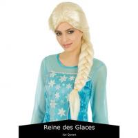 PERRUQUE PRINCESSE DES GLACES ADULTE