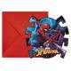 INVITATIONS SPIDERMAN X8