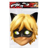 MASQUE CARTON CHAT NOIR MIRACULOUS