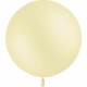 BALLON LATEX STD JAUNE PASTEL 2' 60CM