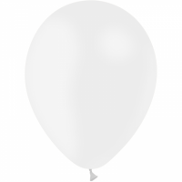 BALLON LATEX BLANC 12"30CM X50