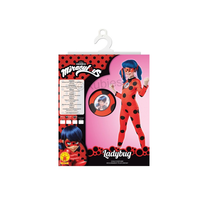 Costume ladybug new tikki 5/6 ans - Déguisement - Décoration-Fête