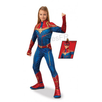 COSTUME CAPTAIN MARVEL 5/6 ANS