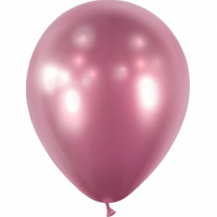 BALLON LATEX 5"12CM MAUVE BRILLANT X25