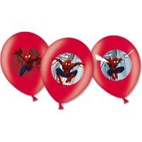 BALLONS LATEX SPIDERMAN X6