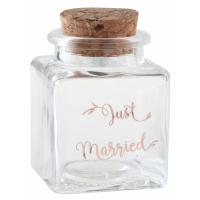 POT CARRE JUST MARRIED ROSE GOLD X12