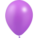 BALLON LATEX METAL LILAS 25CM X12