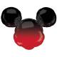 BALLON ALU TETE MICKEY OMBRE 68X53CM