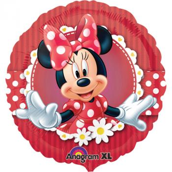 BALLON ALU ROND MINNIE 43CM