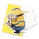 CARTE INVITATION MINIONS LOVELY+ ENV.  X 6