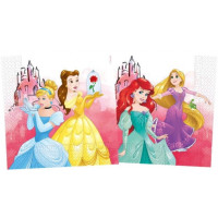 SERVIETTE 3 PLIS 33X33CM PRINCESS X20