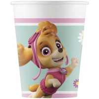 GOBELET CARTON PAT'PATROUILLE GIRLY 25CL X8