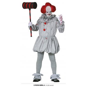 CLOWN BOUFFON ASSASSIN ADULTE T.M (48-52)