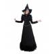 COSTUME SORCIERE MAGIE NOIRE AVEC CHAPEAU T.XL