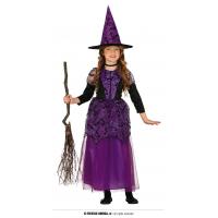 COSTUME SORCIERE LILAS 10-12 ANS