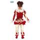 COSTUME CLOWN RAYE FILLE 5-6 ANS