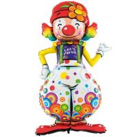 BALLON ALU CLOWN PARTY 30"54"160CM