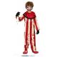 COSTUME CLOWN RAYE 7-9 ANS