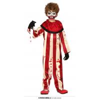 COSTUME CLOWN RAYE 5-6 ANS