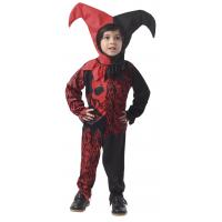 COSTUME CLOWN DIABOLIQUE ENFANT 3/4 ANS