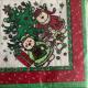 SERVIETTE OUATE 2 PLIS OURS DE NOEL X12