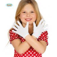 PAIRE DE GANTS ENFANT BLANC 22CM