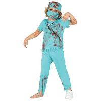COSTUME CHIRURGIEN ZOMBIE 5/6 ANS