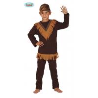 COSTUME INDIEN CHOCO 5/6 ANS