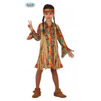 COSTUME HIPPIE ENFANT 5/6 ANS