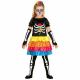 COSTUME SQUELETTE MEXICAIN FILLE 5/6 ANS