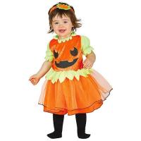 COSTUME BEBE CITROUILLE FILLE 6-12 MOIS