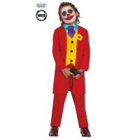 COSTUME CLOWN SOURIRE ENFANT 5/6 ANS