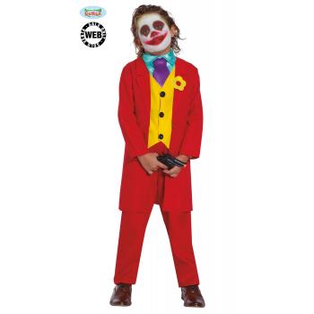 COSTUME CLOWN SOURIRE ENFANT 5/6 ANS