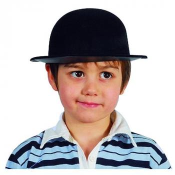 CHAPEAU MELON NOIR ENFANT