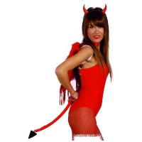 QUEUE DE DIABLE ROUGE 60 CM