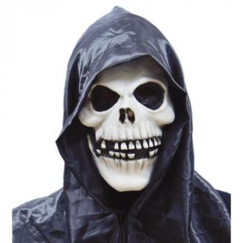 Masque tête de mort en carte à gratter Halloween
