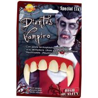 DENTIER VAMPIRE AVEC PATE TERMOPLASTIQUE