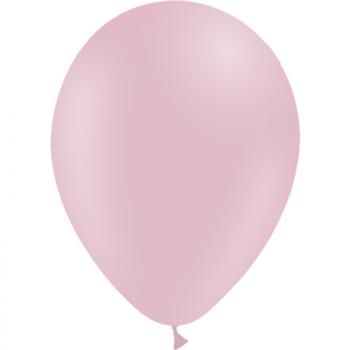 BALLON LATEX 12"30CM PASTEL MATTE ROSE BEBE X10