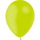 BALLON LATEX STD 12"30CM LIMETTE X10