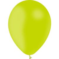 BALLON LATEX STD 12"30CM LIMETTE X10